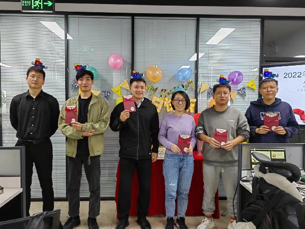 华志信2022年度第三季度员工生日会举办